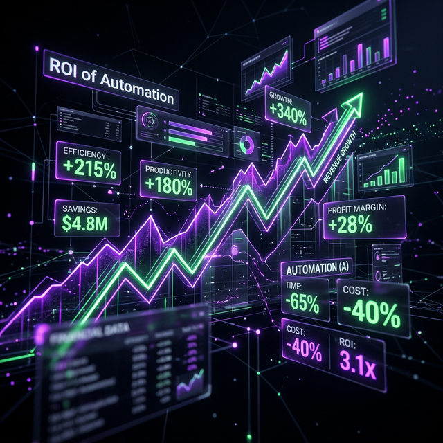 Mesurer le ROI de l'automatisation : chiffrez votre rentabilité avant d'investir